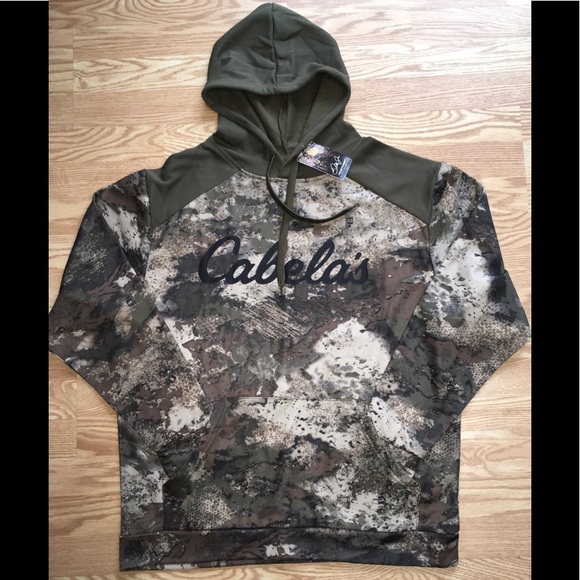 🆕 True Timber Hoody, Cabelas Camo, Sz Lg - Picture 1 of 5